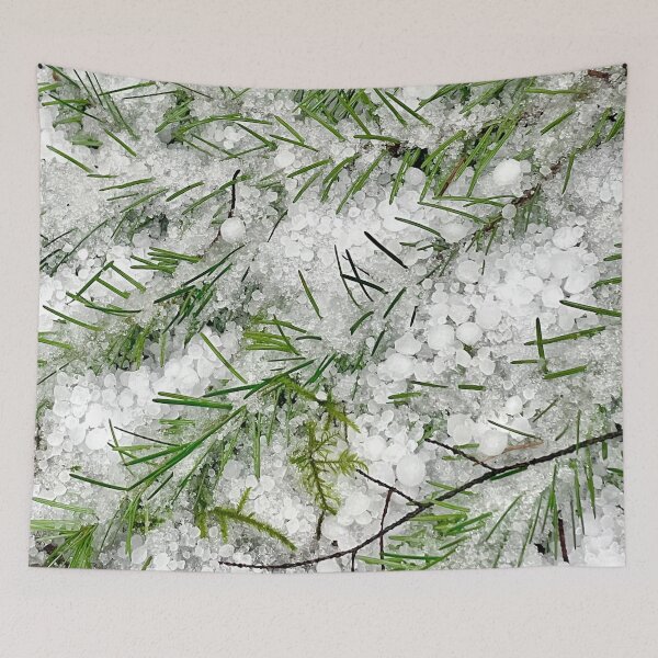 Item preview, Douglas Fir Needles After Winter Hail Storm designed and sold by PilotPresents.