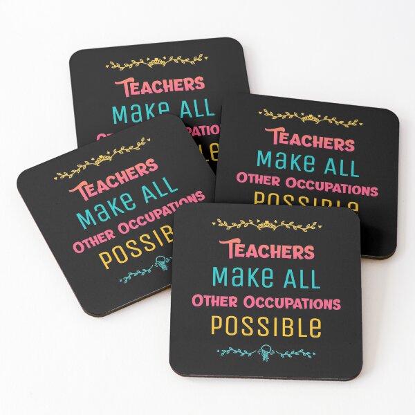 Item preview, Teachers Make All Other Occupations Possible - Funny Teacher designed and sold by RedQuality.
