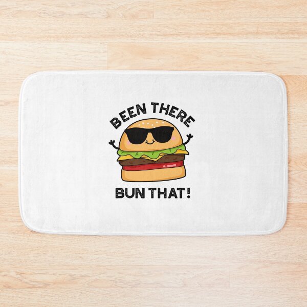Item preview, Been There Bun That Funny Burger Puns  designed and sold by punnybone.