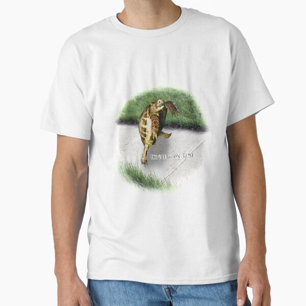 Tortoise - Running on time Classic T-Shirt