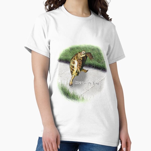 Tortoise - Running on time Classic T-Shirt
