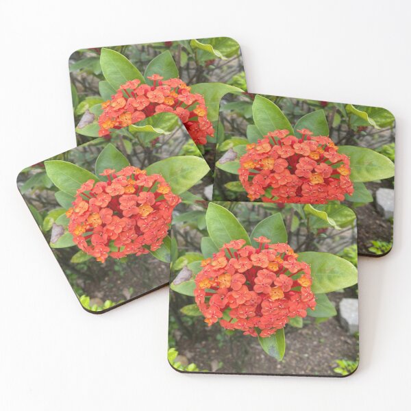 Item preview, Blooming Scarlet Jungleflame Flowers designed and sold by Sinemathk.