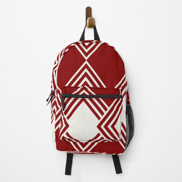 Item preview, Geometry pattern on a red background designed and sold by Chamaiporn Pangtorn.