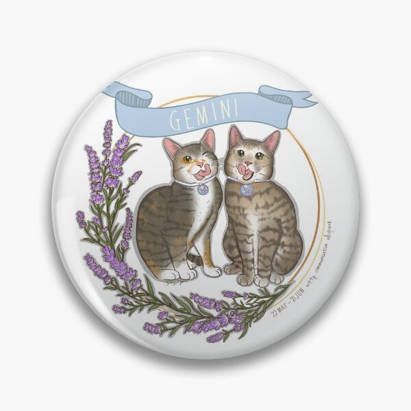 Item preview, Roxy & Simba the Gemini Cats designed and sold by TheOddCatBali.