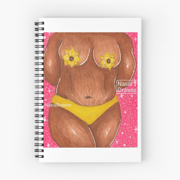 Item preview, Thick Girl Body Positivity  designed and sold by NasiaDraws.