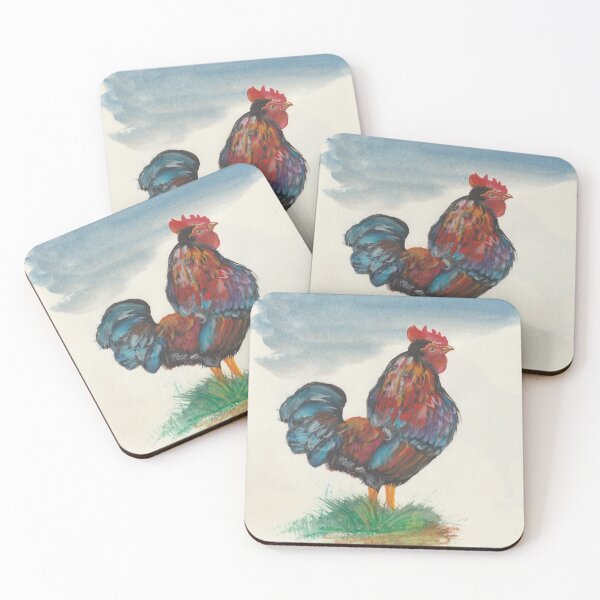 Item preview, Rainbow Rooster designed and sold by ansho.