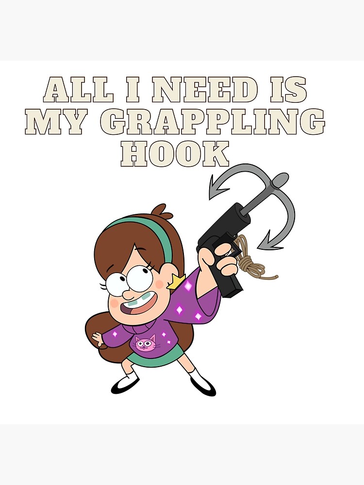 Gravity Falls Mabel Grappling Hook Postcard for Sale by