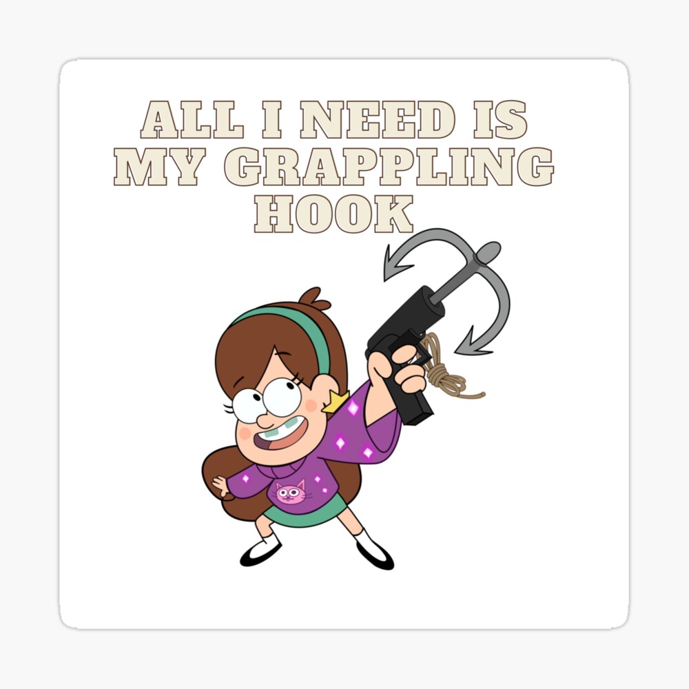 Gravity Falls Mabel Grappling Hook | Postcard
