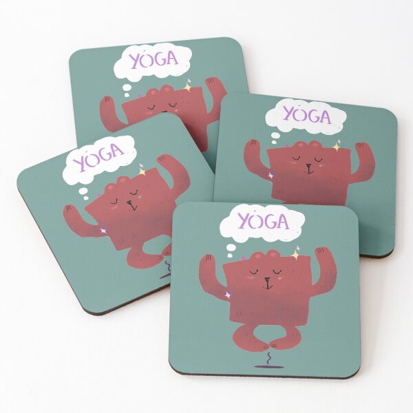 Item preview, Yoga bear  designed and sold by markatos.