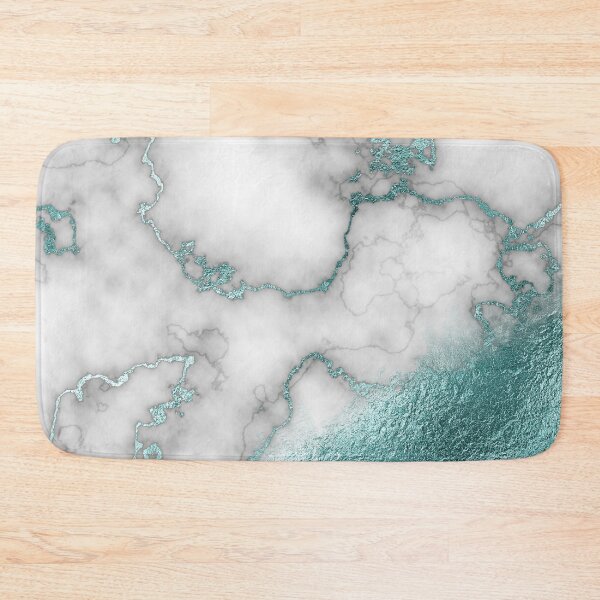 Item preview, Teal Vein Marble and Teal Foil designed and sold by WOW TeesAndThings.