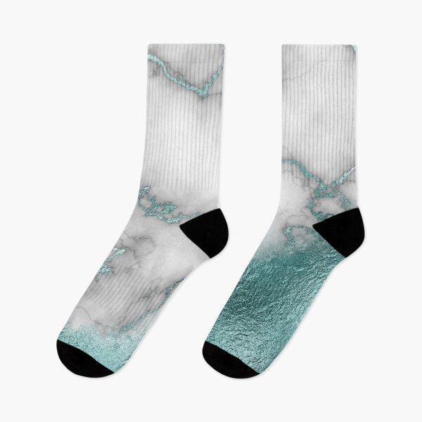 Item preview, Teal Vein Marble and Teal Foil designed and sold by WOW TeesAndThings.