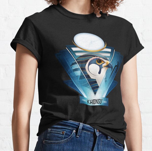 Egyptian Mythology Moon God Khonsu Classic T-Shirt