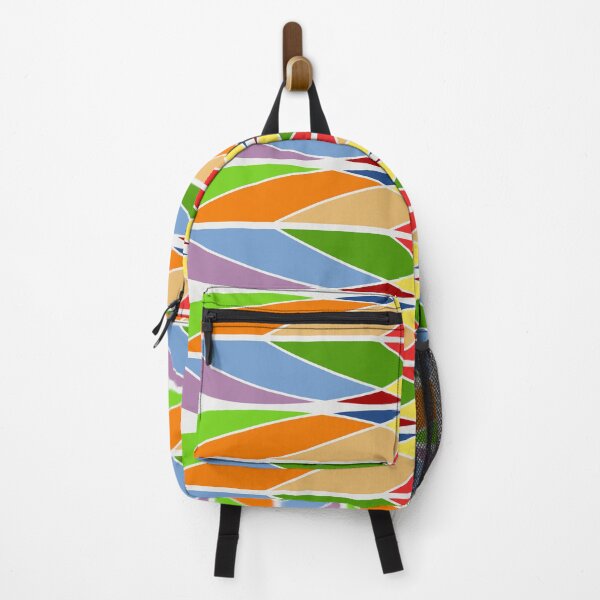 Item preview, Multi-color Curved Shapes Design designed and sold by ThisNThatImages.
