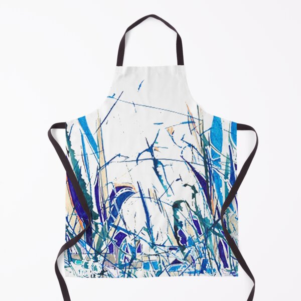 Item preview, Blue grass abstract designed and sold by RRSsketch.