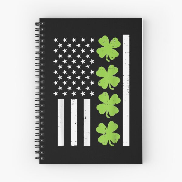Item preview, US America Flag Shamrock Clover St Patricks Day designed and sold by nancymachado.