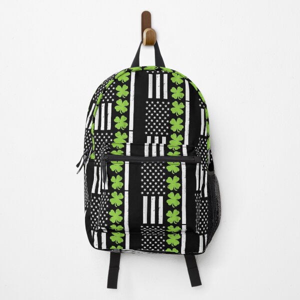 Item preview, US America Flag Shamrock Clover St Patricks Day designed and sold by nancymachado.