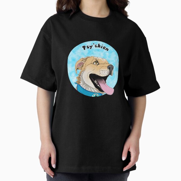 Psy'chien Souriant T-shirt oversize