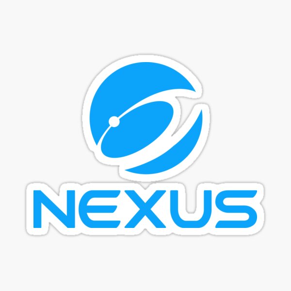 Nexus Official Globe Blue Sticker
