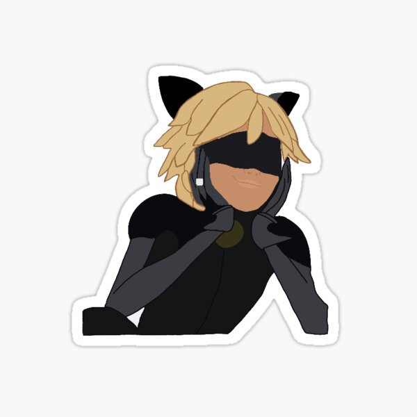 Chat Noir Stickers Redbubble