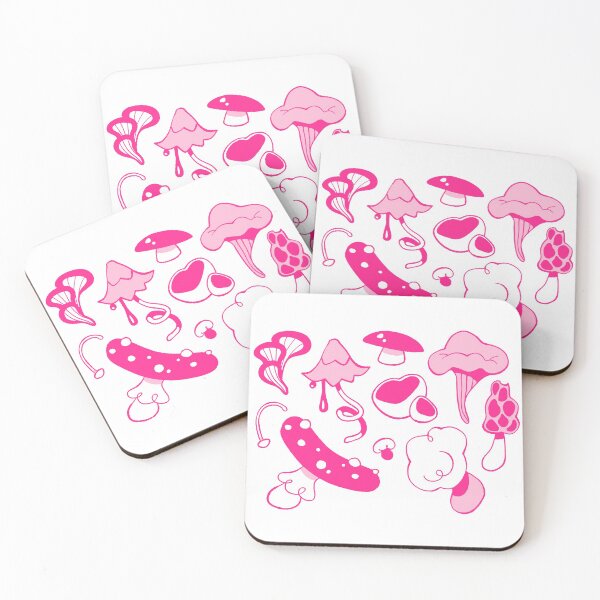 Artikelvorschau, Funky Fungi - Pink entworfen und verkauft von saltkin.