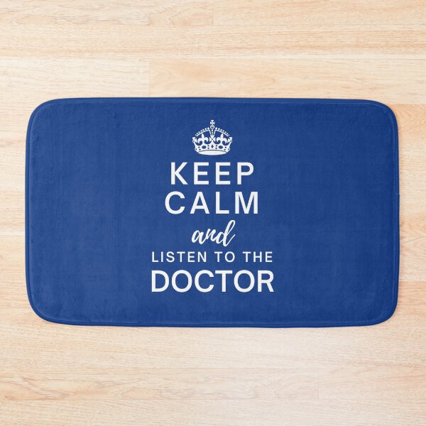Item preview, Keep Calm and Listen to the Doctor designed and sold by DocTeen.