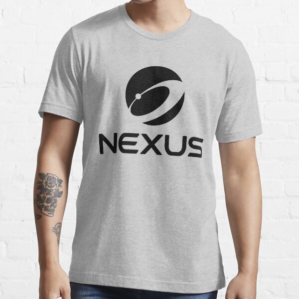 Nexus Official Globe Black Essential T-Shirt