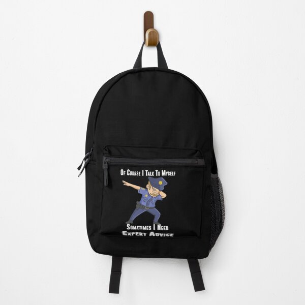 Item preview, Of Course I Talk to Myself Sometimes I Need Expert Advice, Police dabbing  funny Birthday gift designed and sold by YourgiftShop.