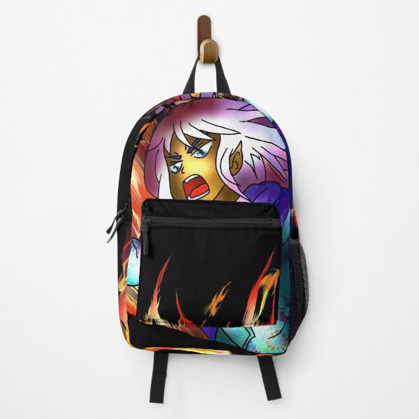 Item preview, dnd manga art sorcerer and flames designed and sold by CuisineCat.