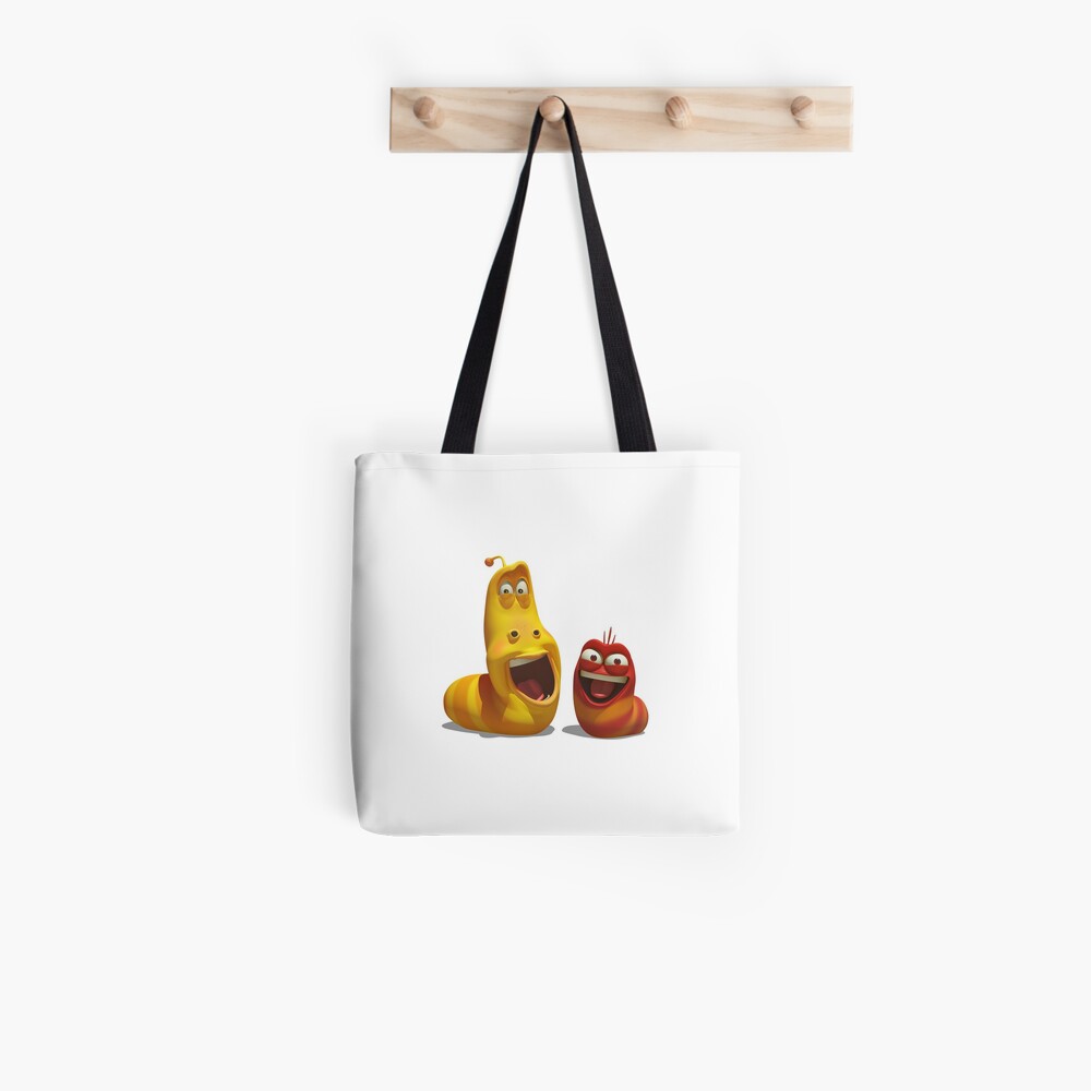 Custom Larva Cartoon Drawstring Bags By Coolstars - Artistshot