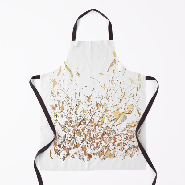 Item preview, Gold and rust abstract designed and sold by RRSsketch.