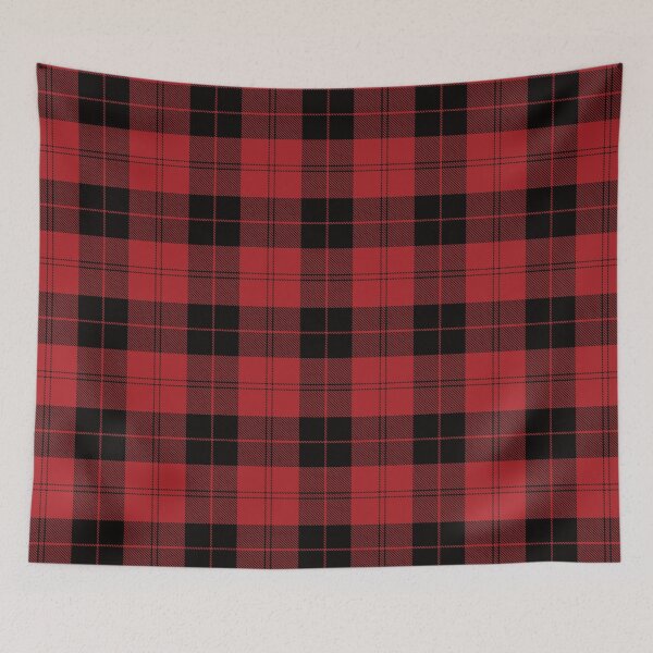Item preview, Campbell Red of Armaddie Tartan designed and sold by 89BLACK.