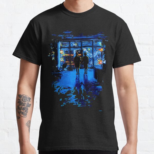 Fight Club van Gogh n'a jamais regardé le monde brûler T-shirt classique