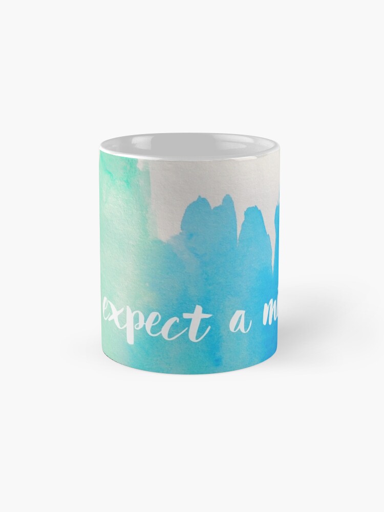 Thumbnail 4 of 6, Coffee Mug, expect a miracle mug designed and sold by cookerandlooker.