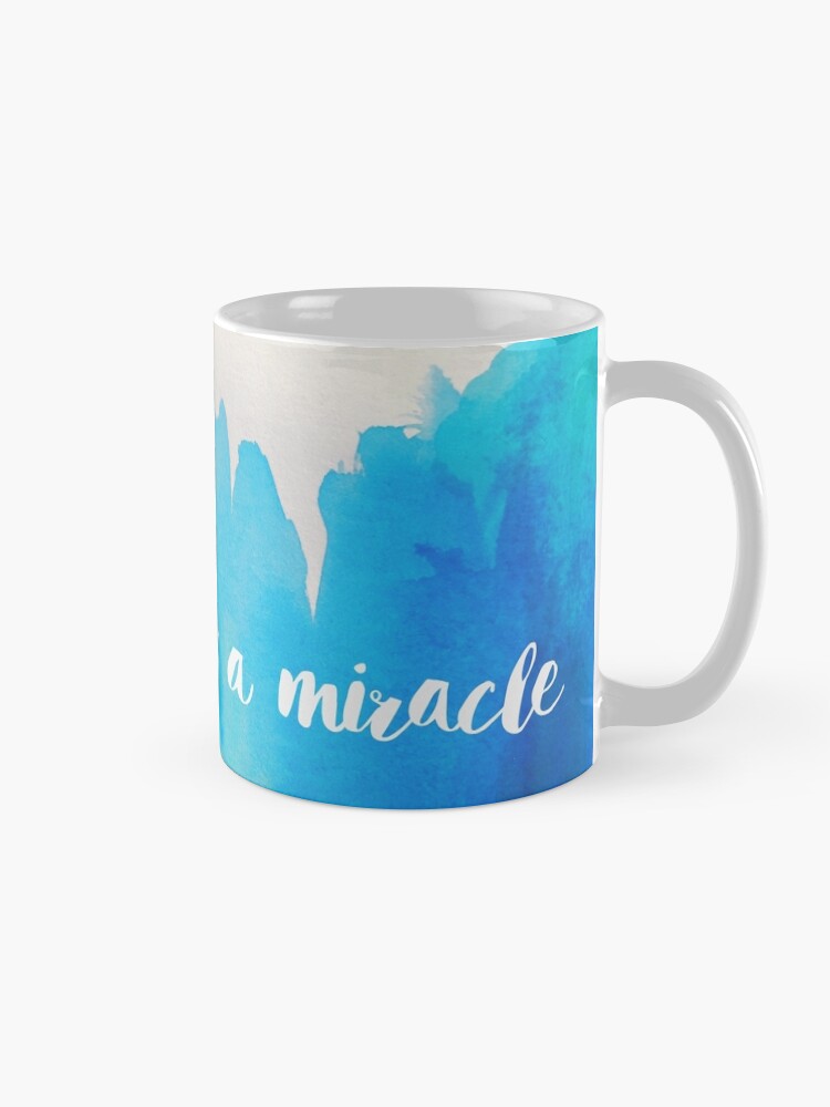 Thumbnail 5 of 6, Coffee Mug, expect a miracle mug designed and sold by cookerandlooker.