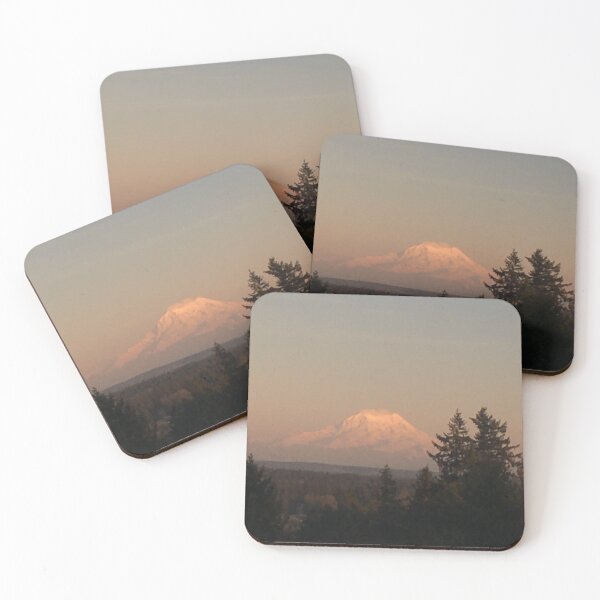 Item preview, Mt. Rainier at Sunset designed and sold by JennBBDesigns.