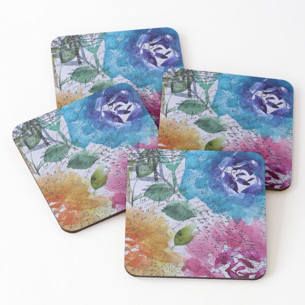 Item preview, Roses Watercolor designed and sold by Karlena Lewin Studio.