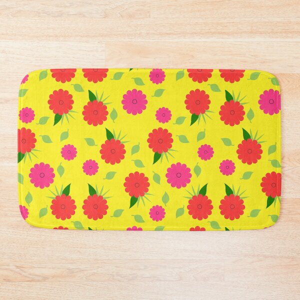 Item preview, Patterns flowers yellow background designed and sold by Aleksey888.