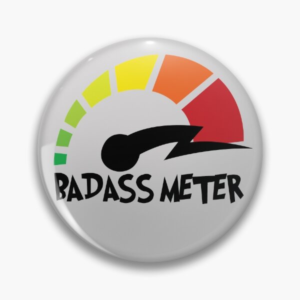 Item preview, Badass Meter designed and sold by Teamtsunami6.