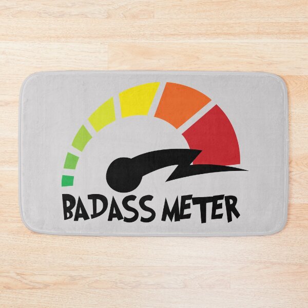 Item preview, Badass Meter designed and sold by Teamtsunami6.