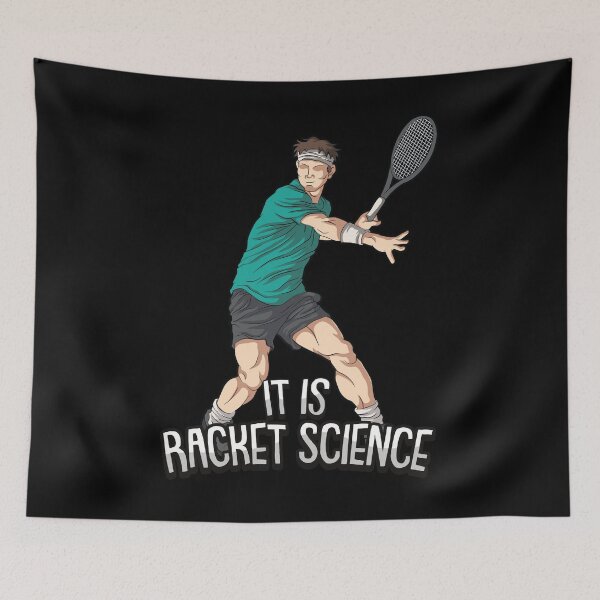 Item preview, Ist Racket Science Tennis Player and Funny Tennis designed and sold by Rzelemenz.