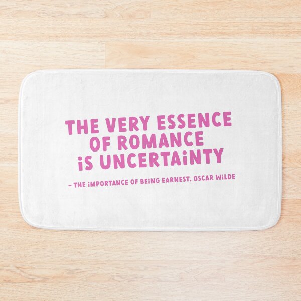 Item preview, The Importance of Being Earnest Quote designed and sold by rissidesigns.