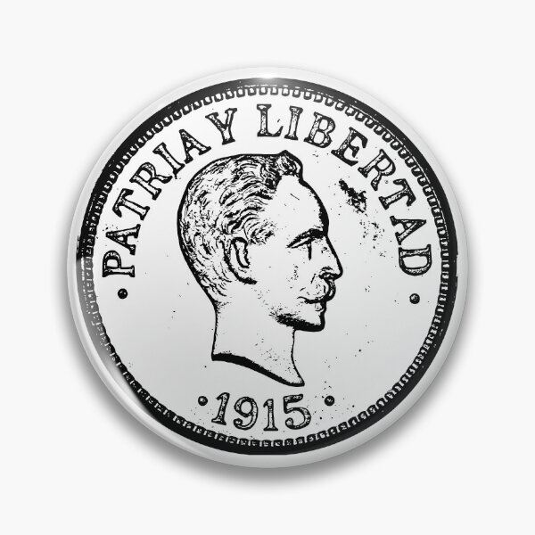 Item preview, Patria y libertad Jose Marti Cuban Vintage Coin designed and sold by Rustic Valley Studio.