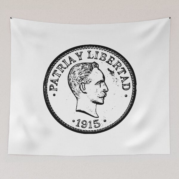 Item preview, Patria y libertad Jose Marti Cuban Vintage Coin designed and sold by Rustic Valley Studio.