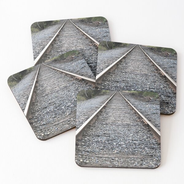 Item preview, Train Tracks Near Capital Lake in Olympia, Washington designed and sold by JennBBDesigns.