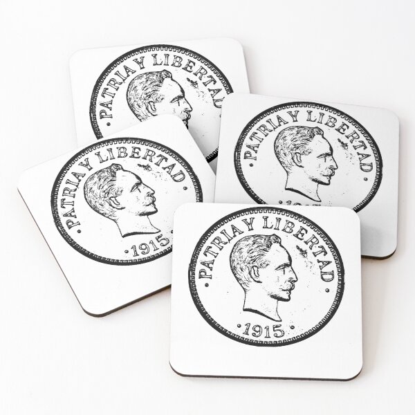Item preview, Patria y libertad Jose Marti Cuban Vintage Coin designed and sold by Rustic Valley Studio.