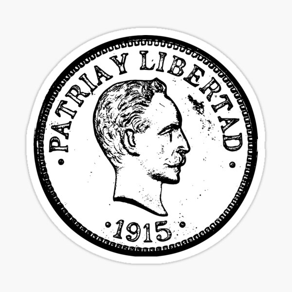 Item preview, Patria y libertad Jose Marti Cuban Vintage Coin designed and sold by Rustic Valley Studio.