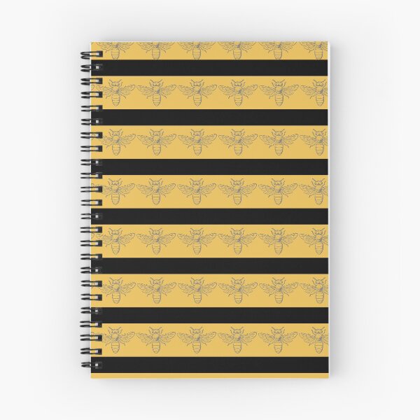 Item preview, Honey Bees all in a line pattern designed and sold by Art by Marilynn Methven.