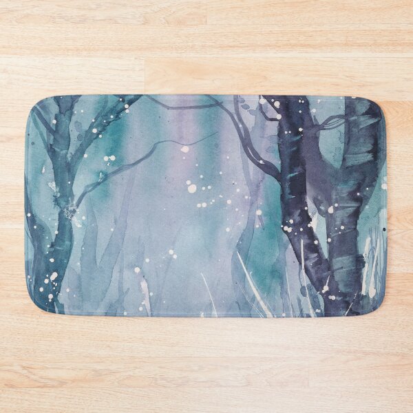 Item preview, Spotted Forest Watercolor Painting designed and sold by Karlena Lewin Studio.