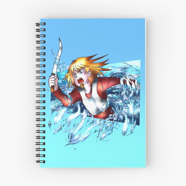 Item preview, dnd manga art warrior elf and water designed and sold by CuisineCat.