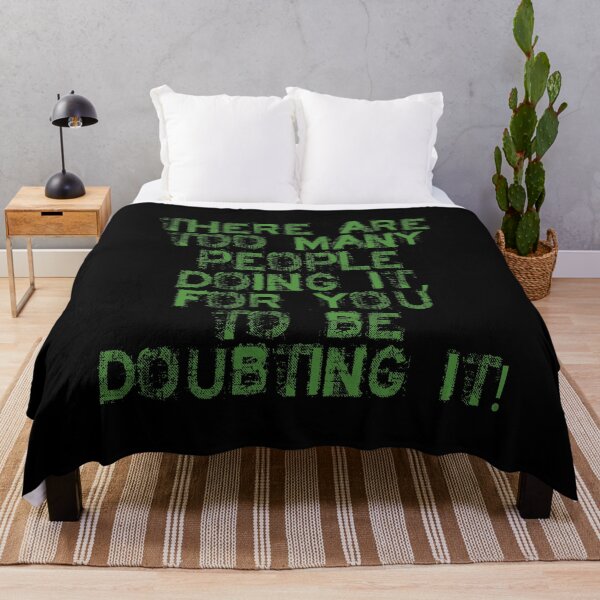 Item preview, There are too many people doing it, for you to be doubting it! Typography Black designed and sold by rigisdesign.